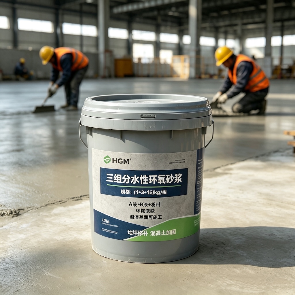兴安盟三组份水性环氧砂浆